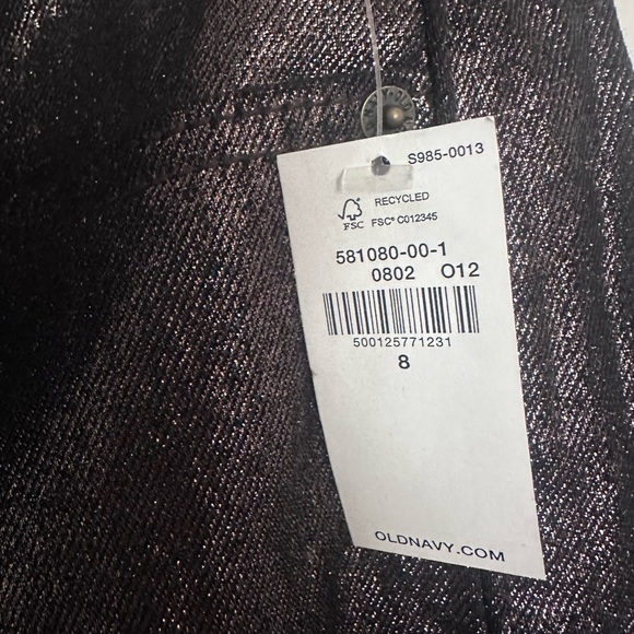 Metallic Black Coated Pants - Picture 3 of 5